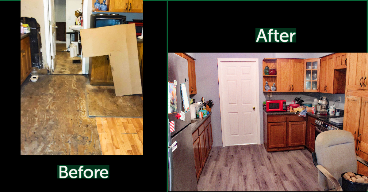 Before & After Kitchen